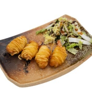 Scampi's met aardappelen